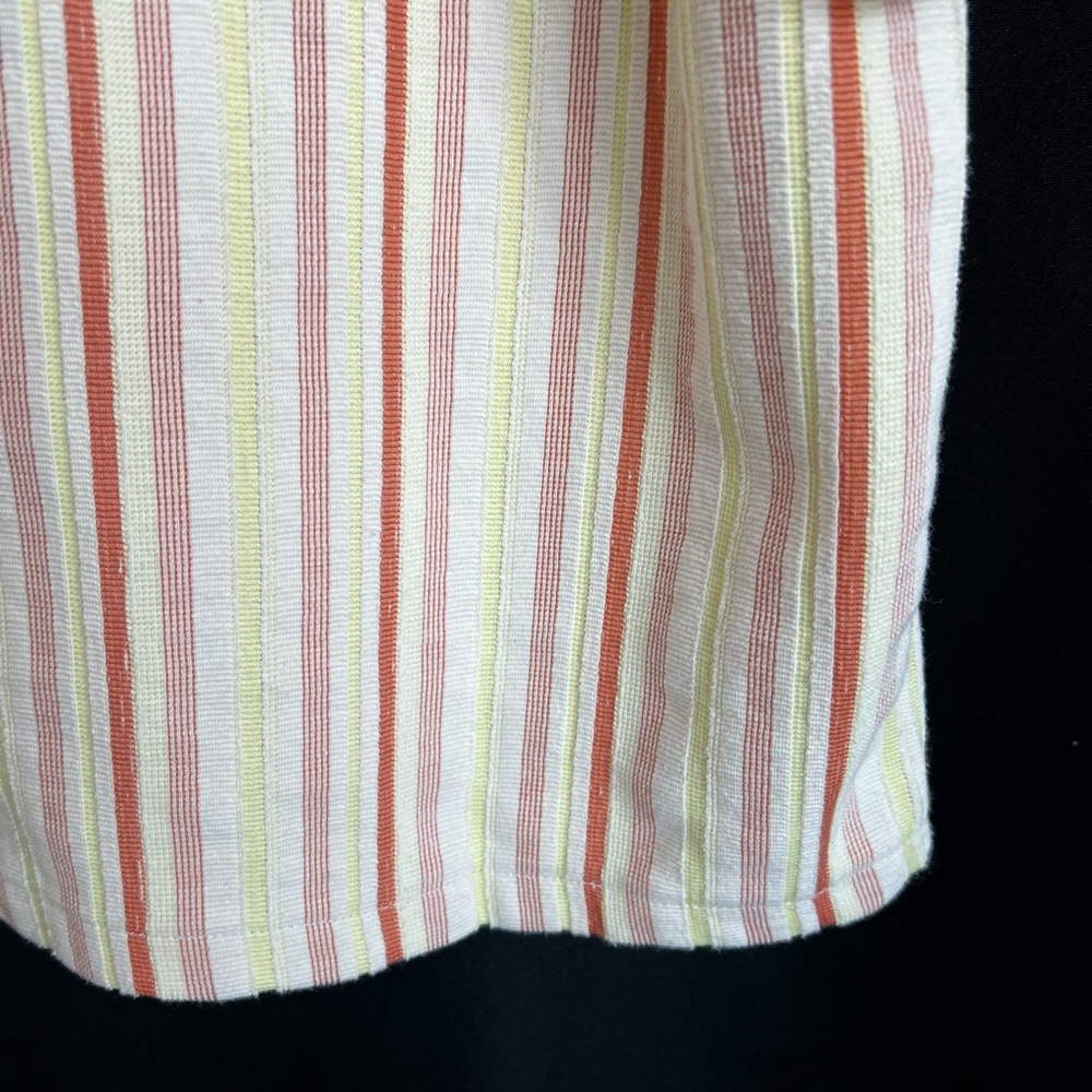 SOLD👚 Madewell Striped Flutter Sleeve Top – Women’s Small - Picture 6 of 11